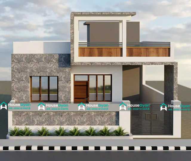 33x56 Ground Floor Simple Modern House Elevation Design 33x56 Ground Floor Simple Modern House Elevation Design